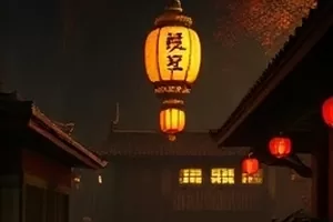 《零点之后》海报，空荡街道上唯一亮着的路灯